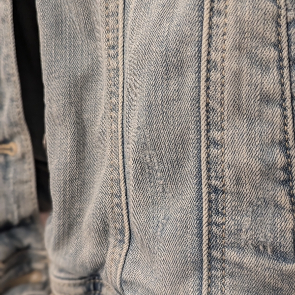 Women's Jean Jacket Size S - Picture 3 of 7